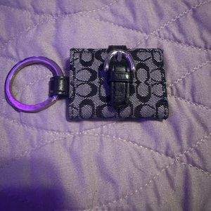 Coach keychain